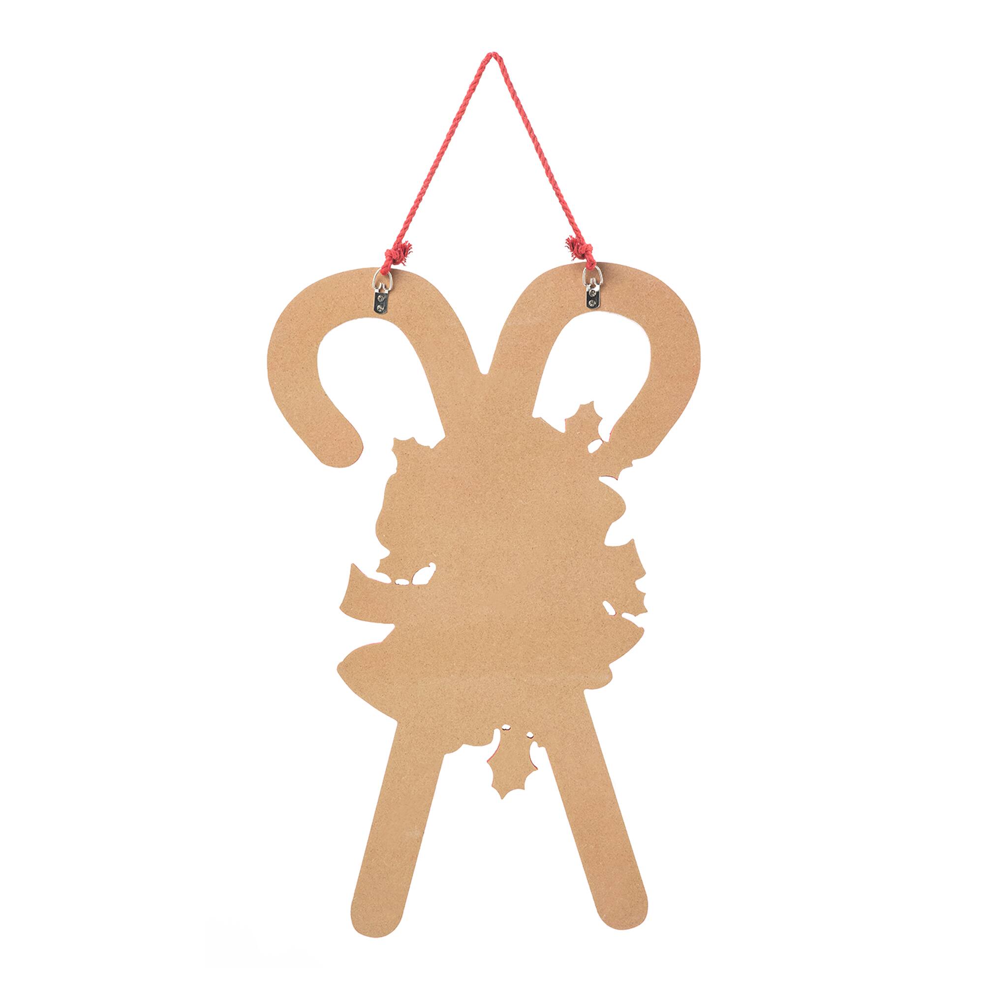 Glitzhome® Christmas Candy Cane Wall Décor